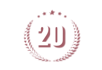 20 gadu pieredze