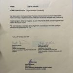 Сертификат - Анита Преиса